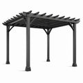 Aluminium Pergola 3x3m Schwarz