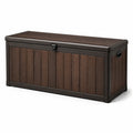 Gartenbox Kunststoff Braun 120x45x60 cm