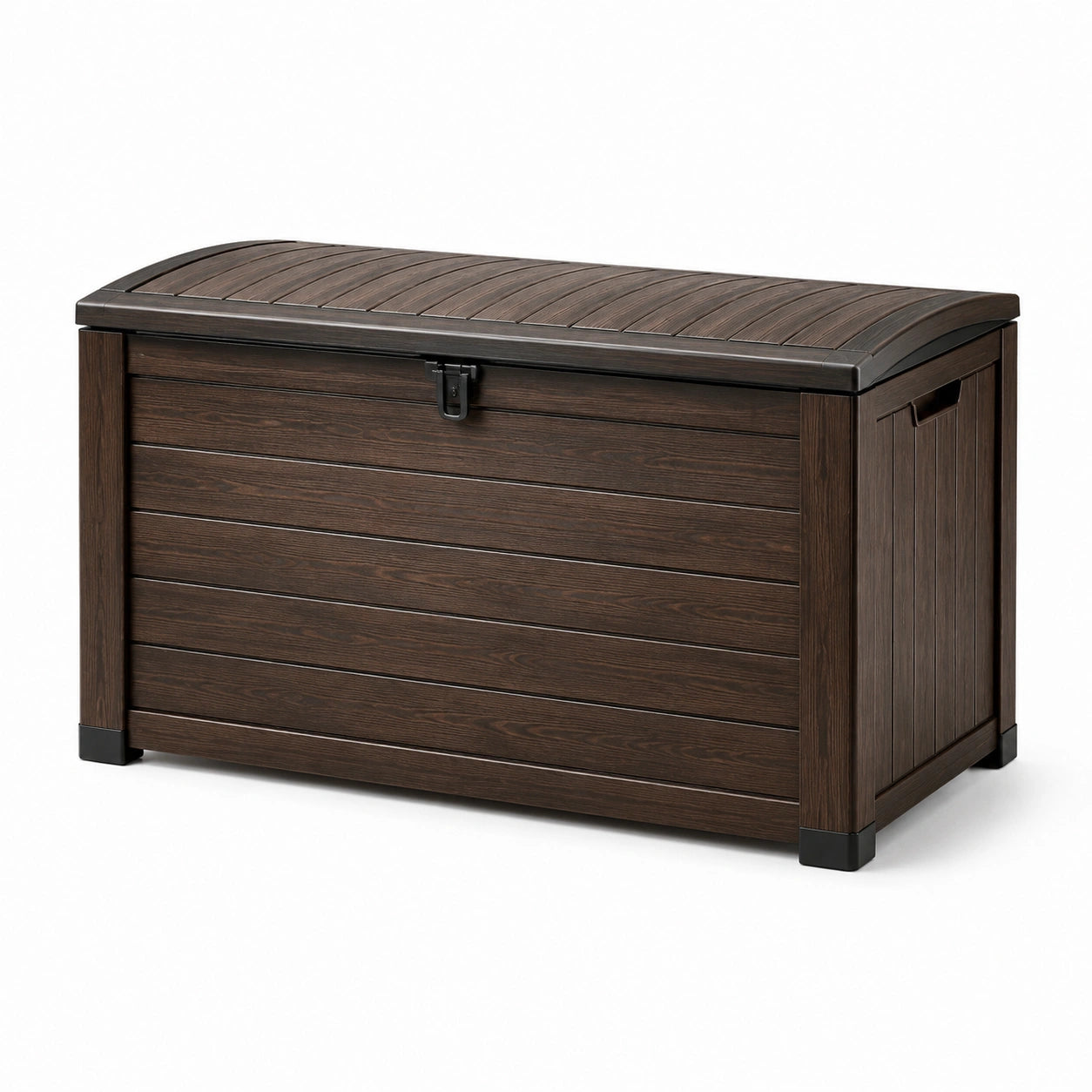 Gartenbox Kunststoff Dunkelbraun 120x45x60 cm